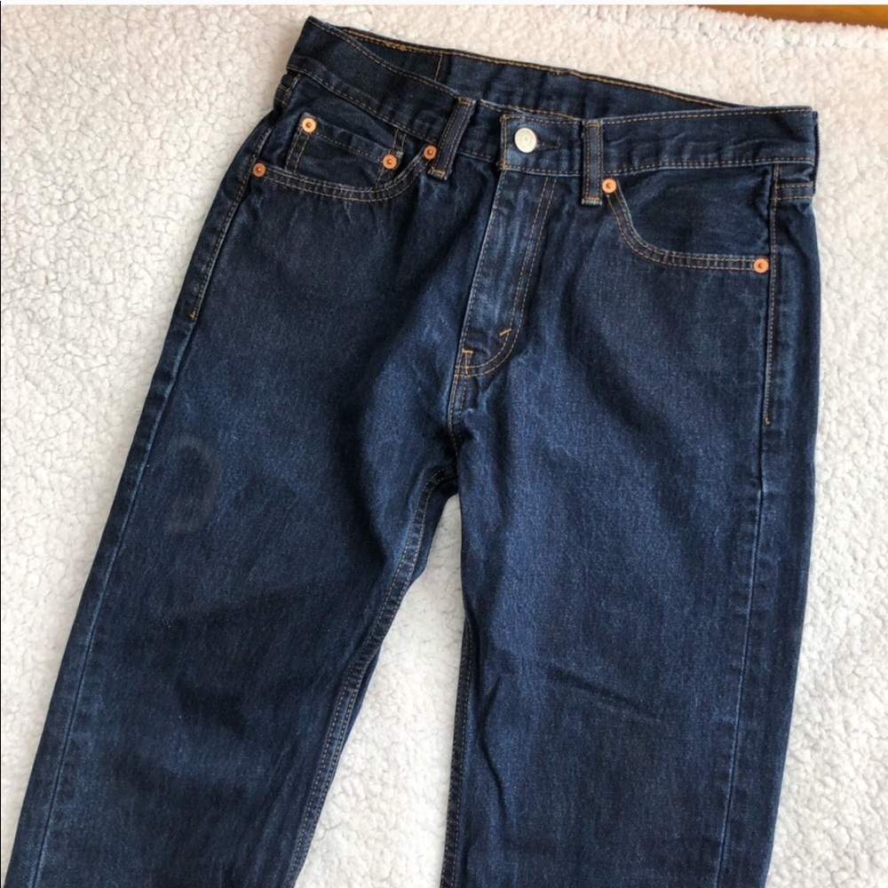 LEVI’S 505 Vintage Mom Jeans Dark Wash - Picture 3 of 7